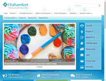 Tablet Screenshot of chatham-kent.ca